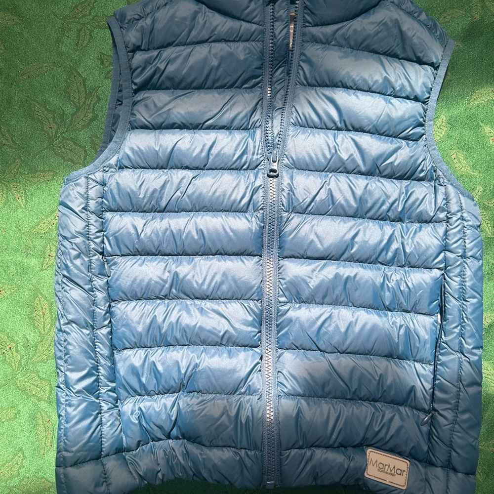 MarMar Blue Puffer Vest